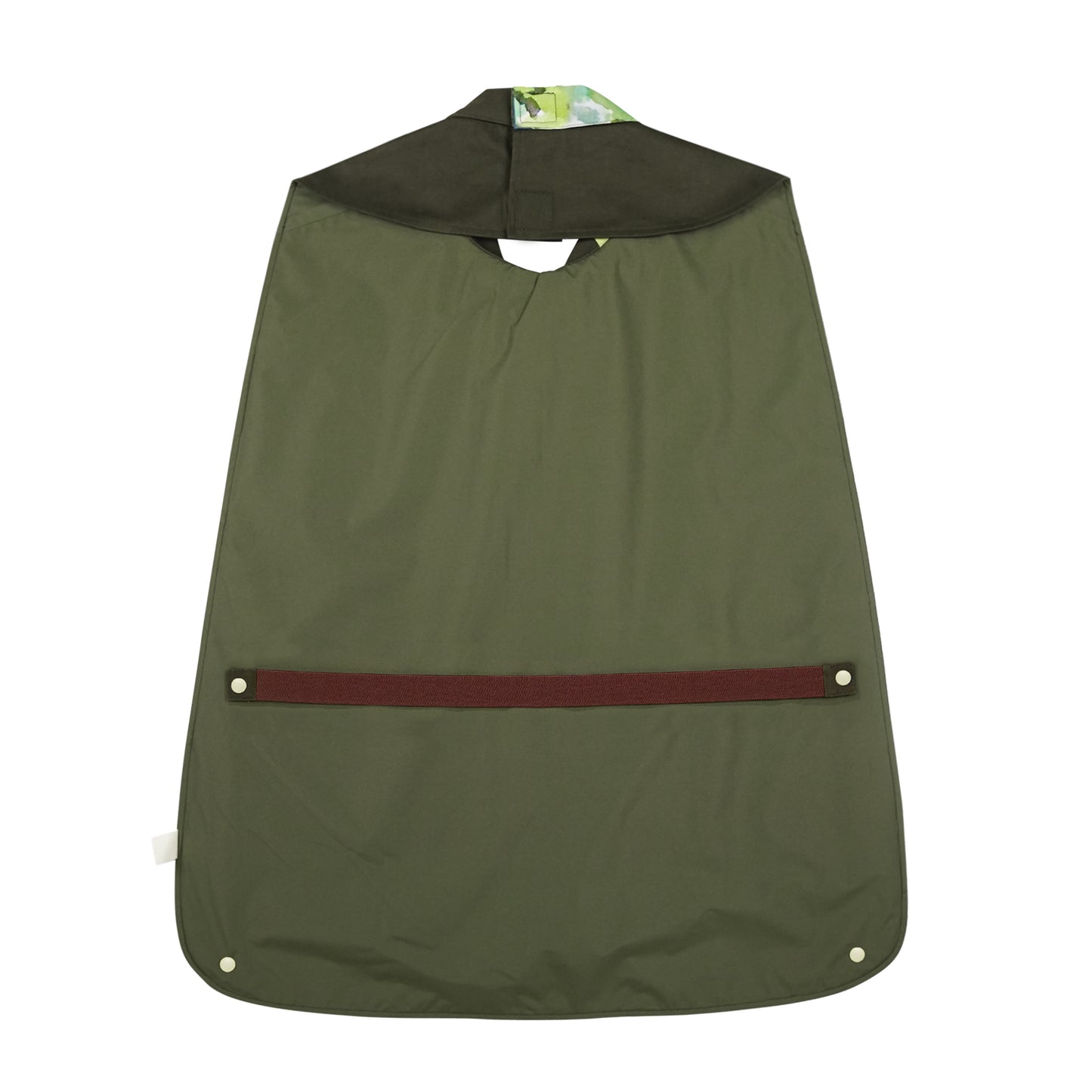 Patchwork Shirt Style Scarf - Blooming